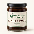 Madagascar Origin Vanilla Paste 500 g jar packaging mockup